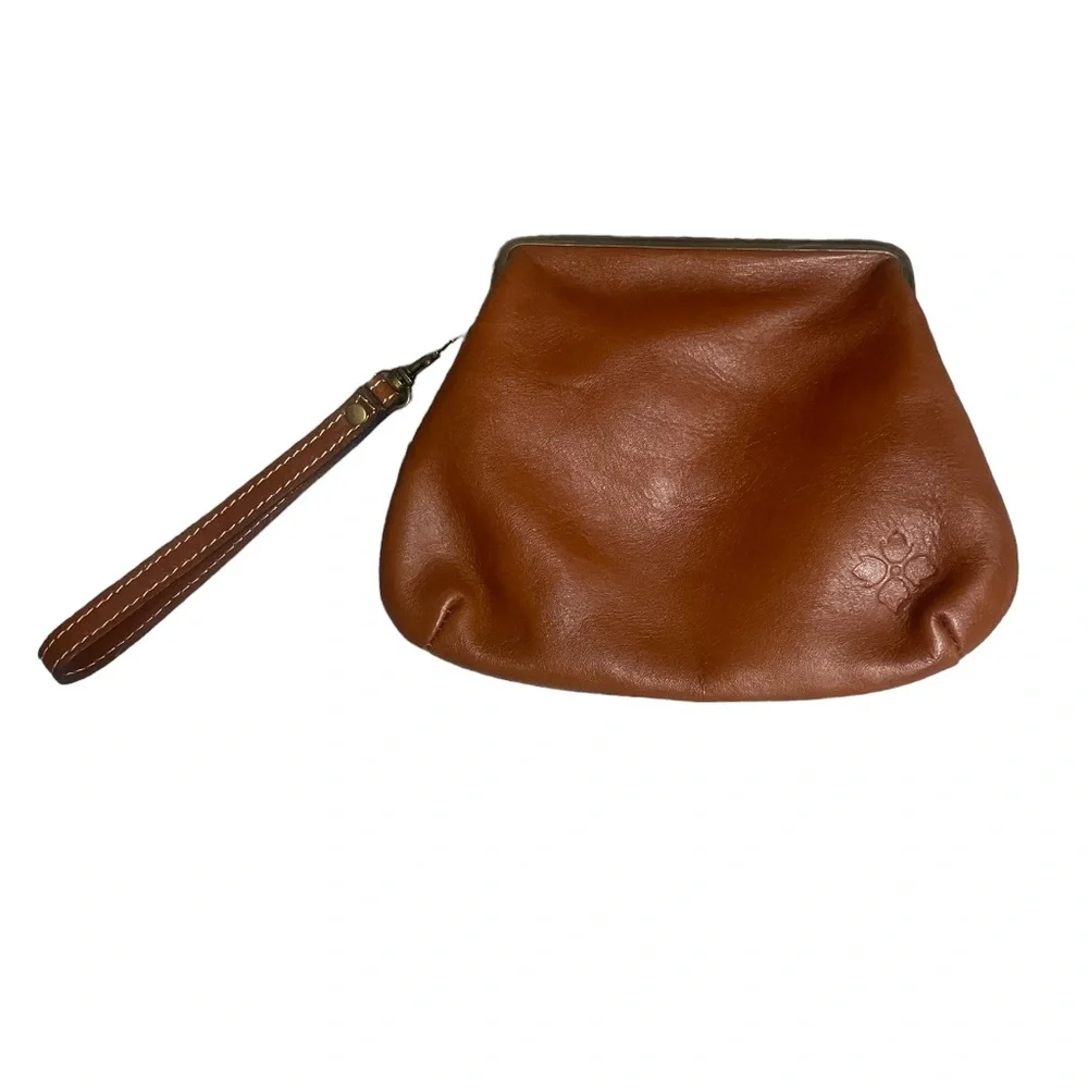 Patricia‎ Nash NEW Leather Brown Purrse Removable Strap 8 x 6 x 1